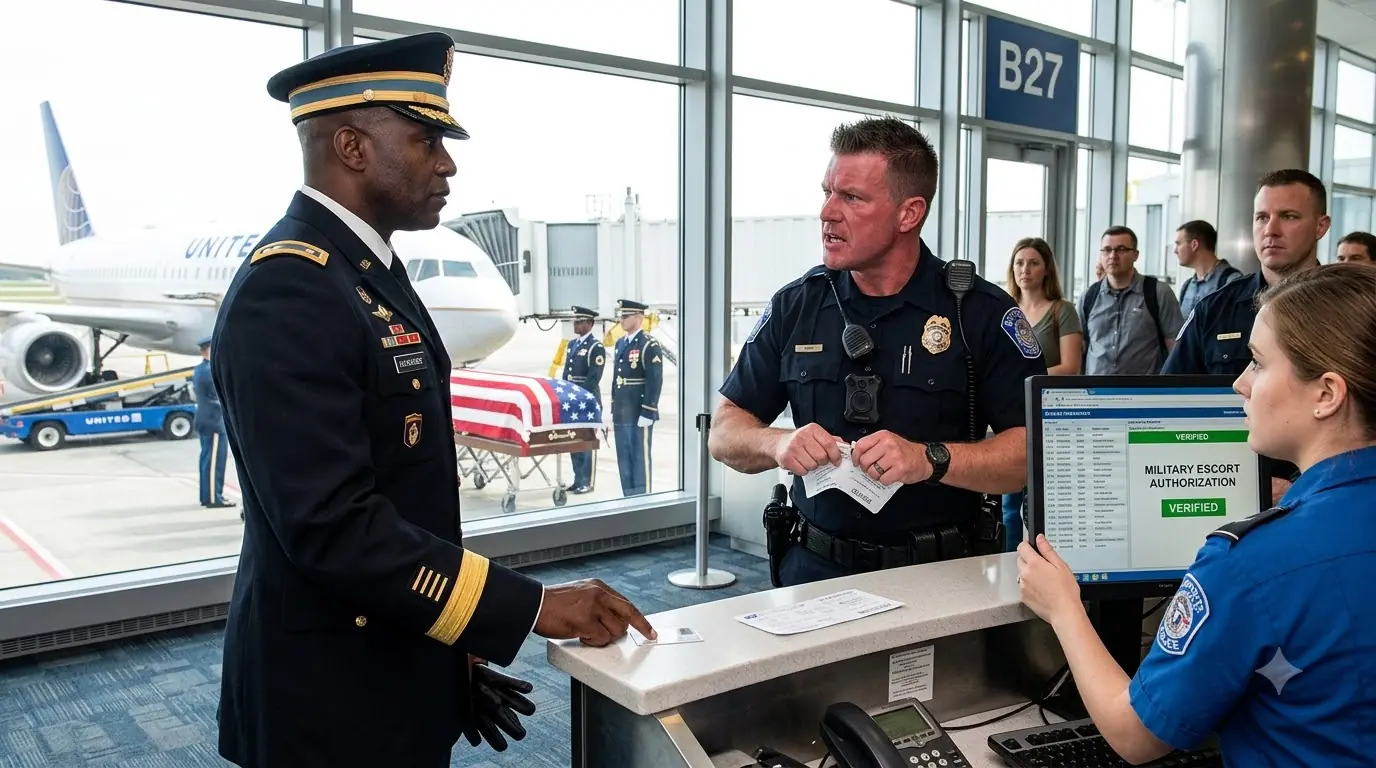 Airport Cop Tore a Man’s Verified Boarding Pass — Then One Federal Call Exposed the Complaints