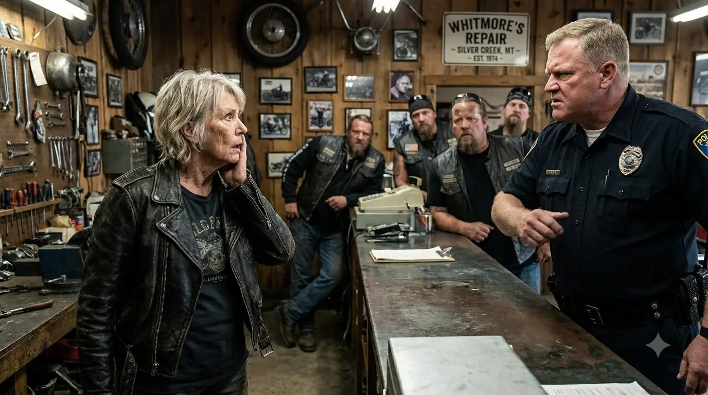 They Thought She Was Just an Old Lady — Until Hells Angels Called Her “Boss”