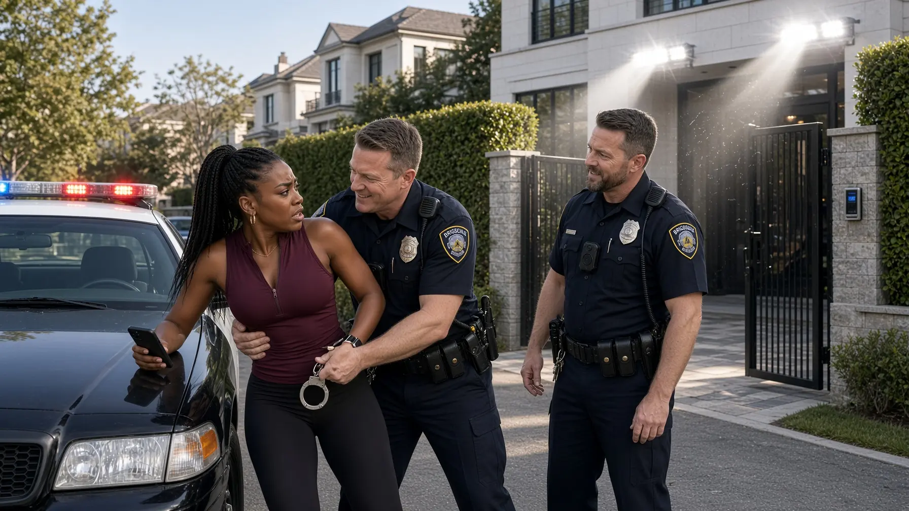 A Cop Grabbed the Wrong Woman on Morning Patrol — Then a Voice From Across the Street Stopped Everything