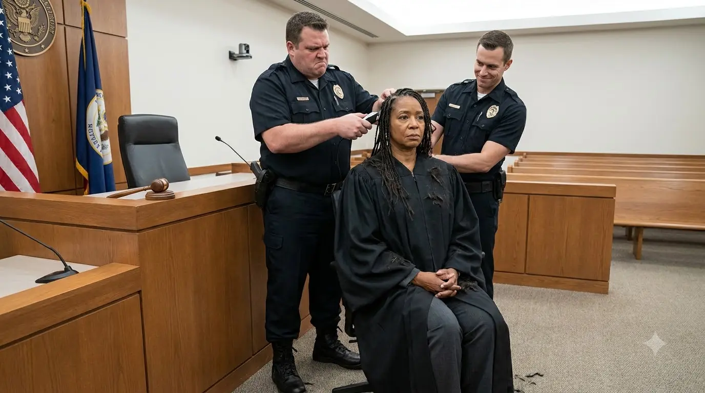 Cops Shaved a Black Woman’s Head in the Courthouse — Then “All Rise” Echoed Through Their Trial