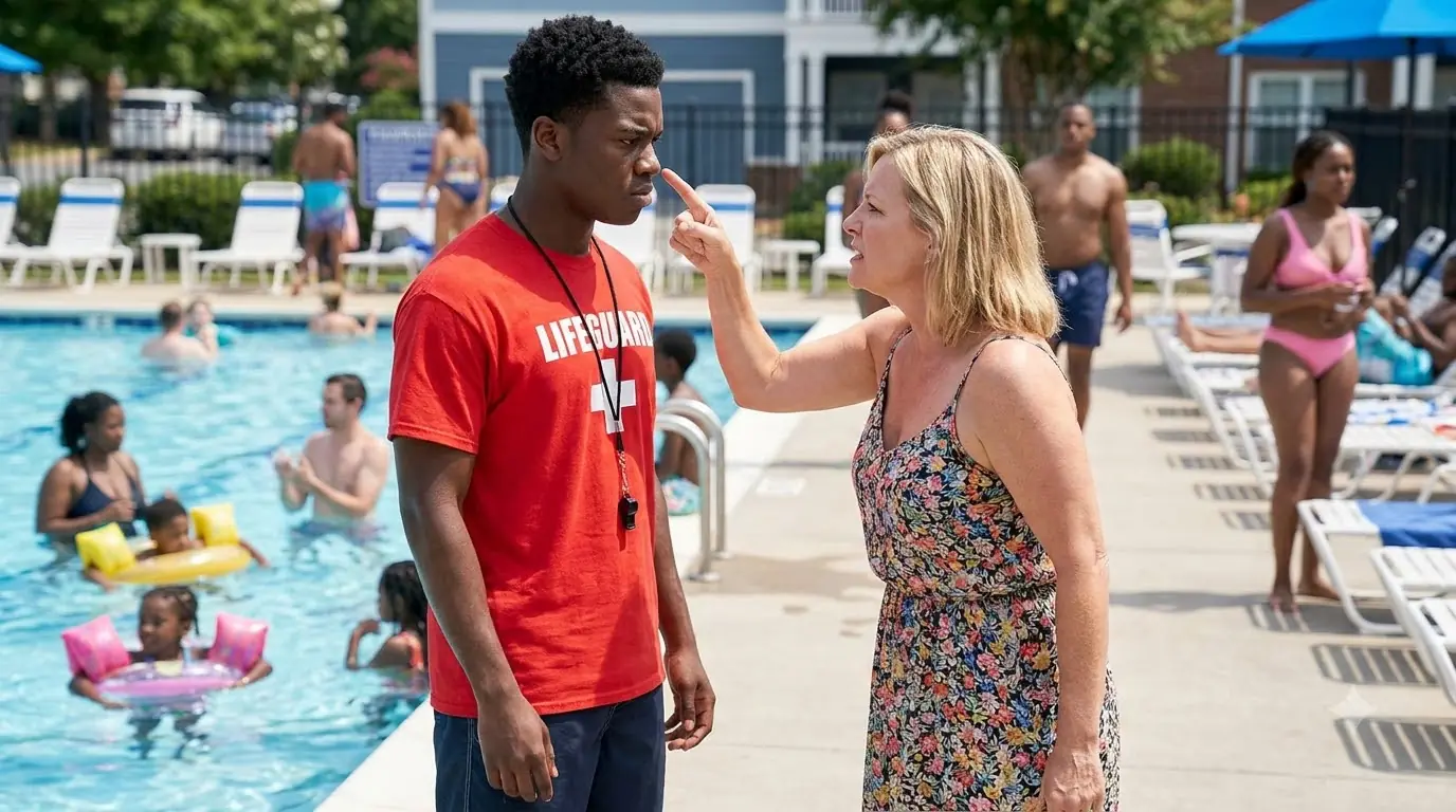 White Woman Kicks Black Teen Out of Pool — Then His Mom Walked Out of the Office