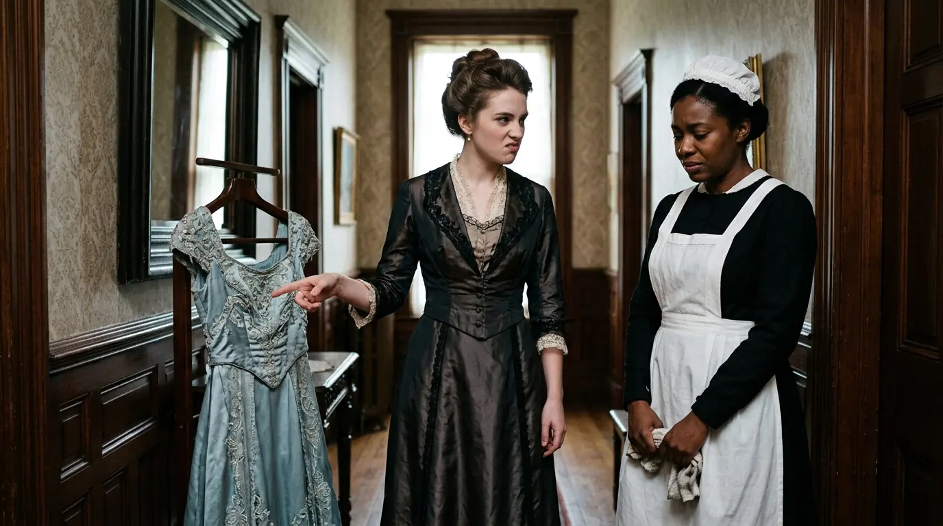 “That Dress Will Never Fit You!” She Mocked the Maid — “I’ll Give You My Fiancé!”