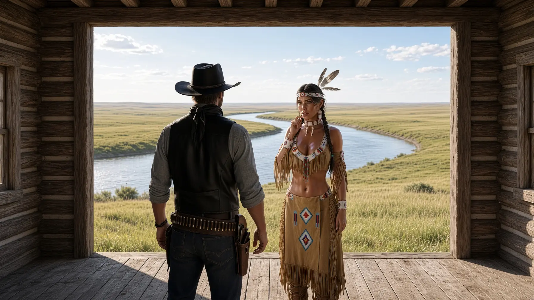 “Did You Kiss Me While I Slept?” Asked The Apache Woman — The Cowboy Smiled: “I’ll Come Tonight”