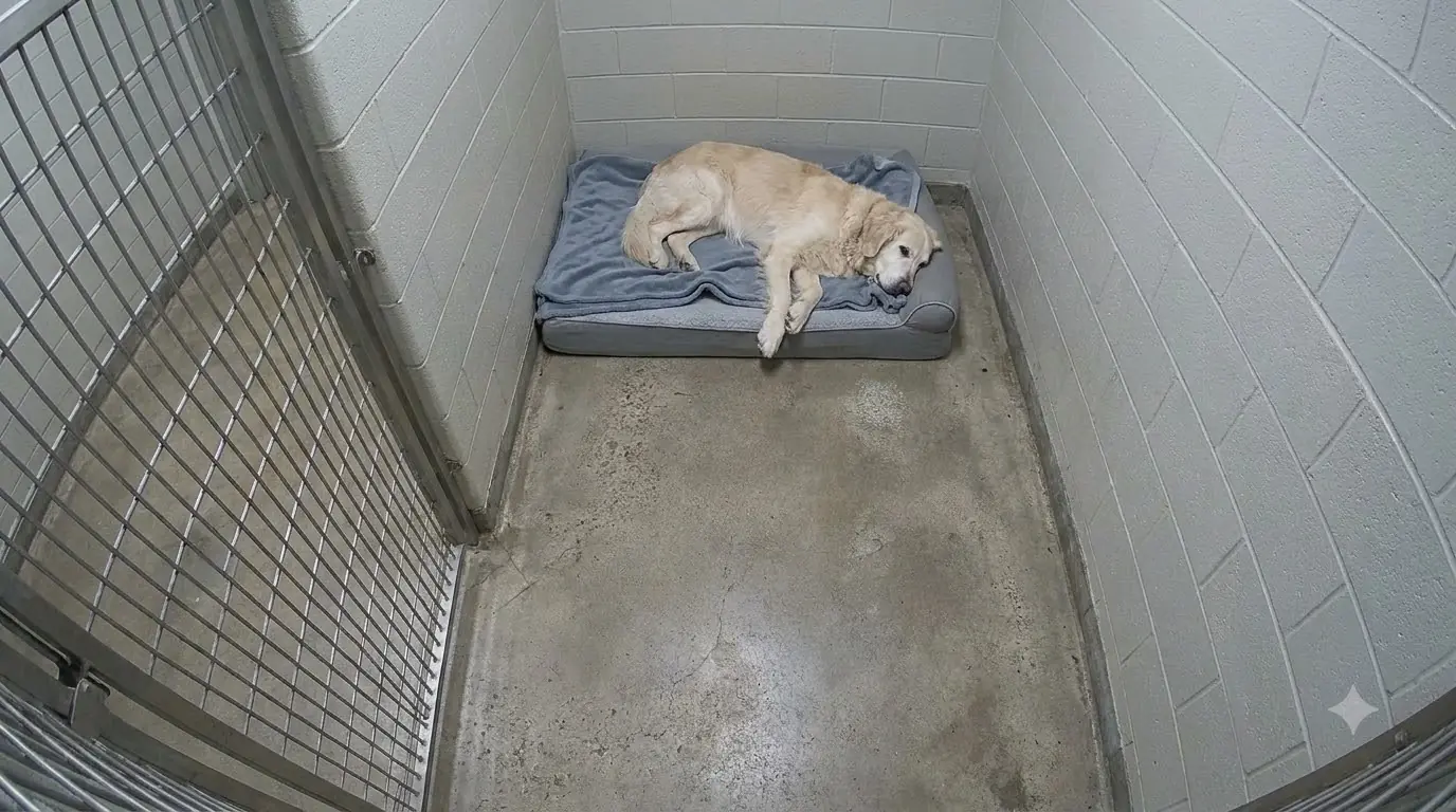 Bentley Can Barely Lift His Head Anymore, but One Sound Still Makes His Tail Move