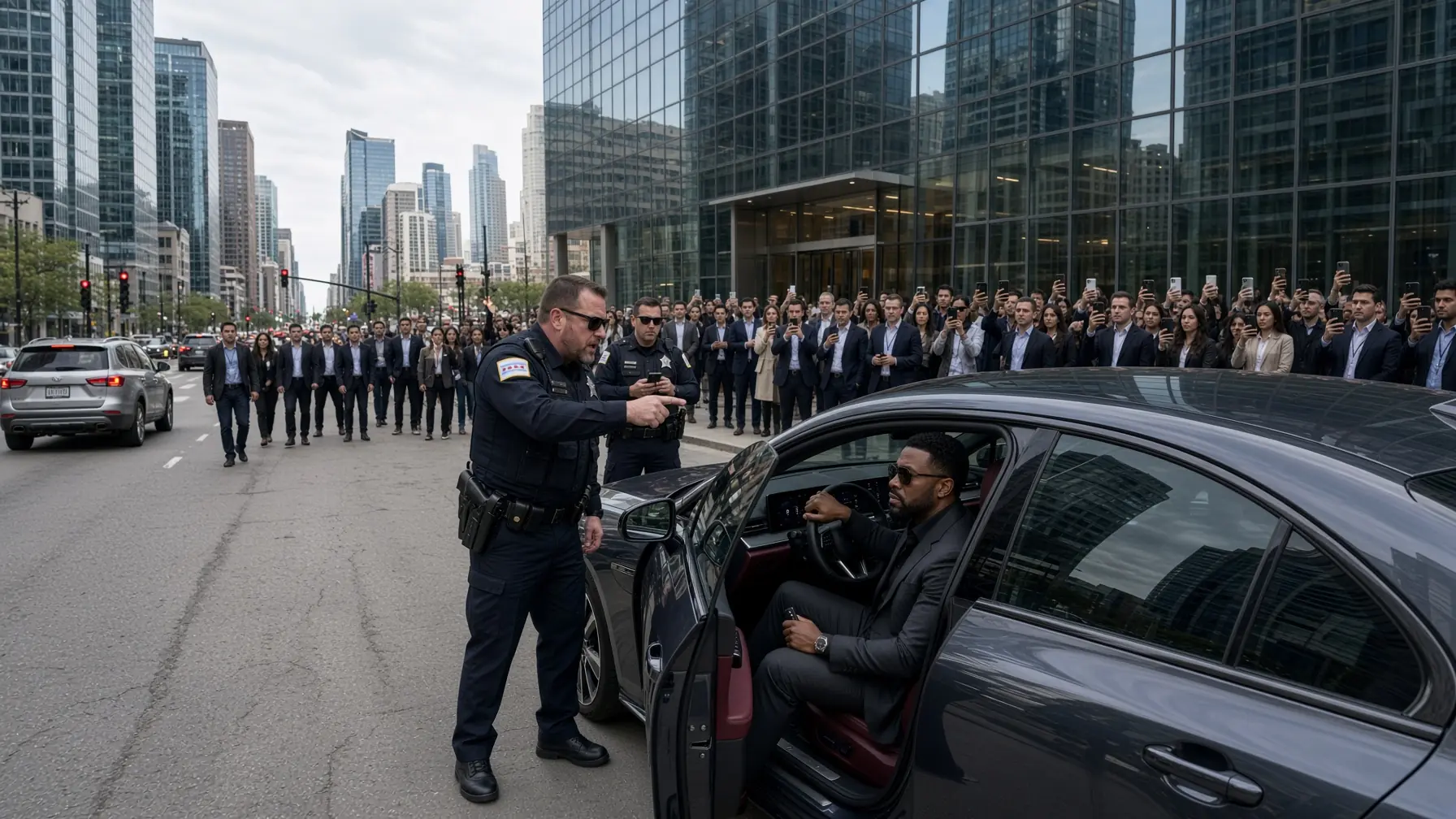 Black CEO Was Accused of Stealing His Own Car - Fired Police Chief Moments Later!