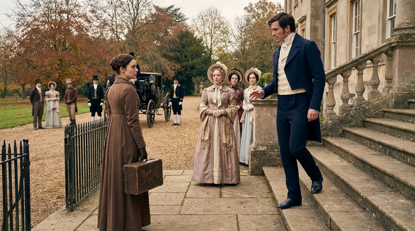 They Told the Spinster to Use the Back Door — The Duke Was Waiting for Her at the Front