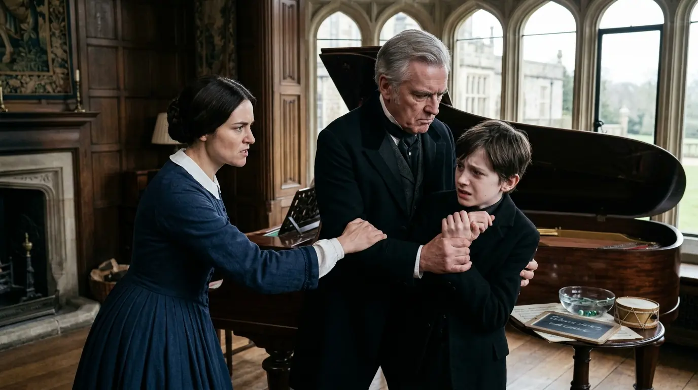 They Called the Viscount's Deaf Heir Soulless — Until a Fired Music Teacher Made Him Hear