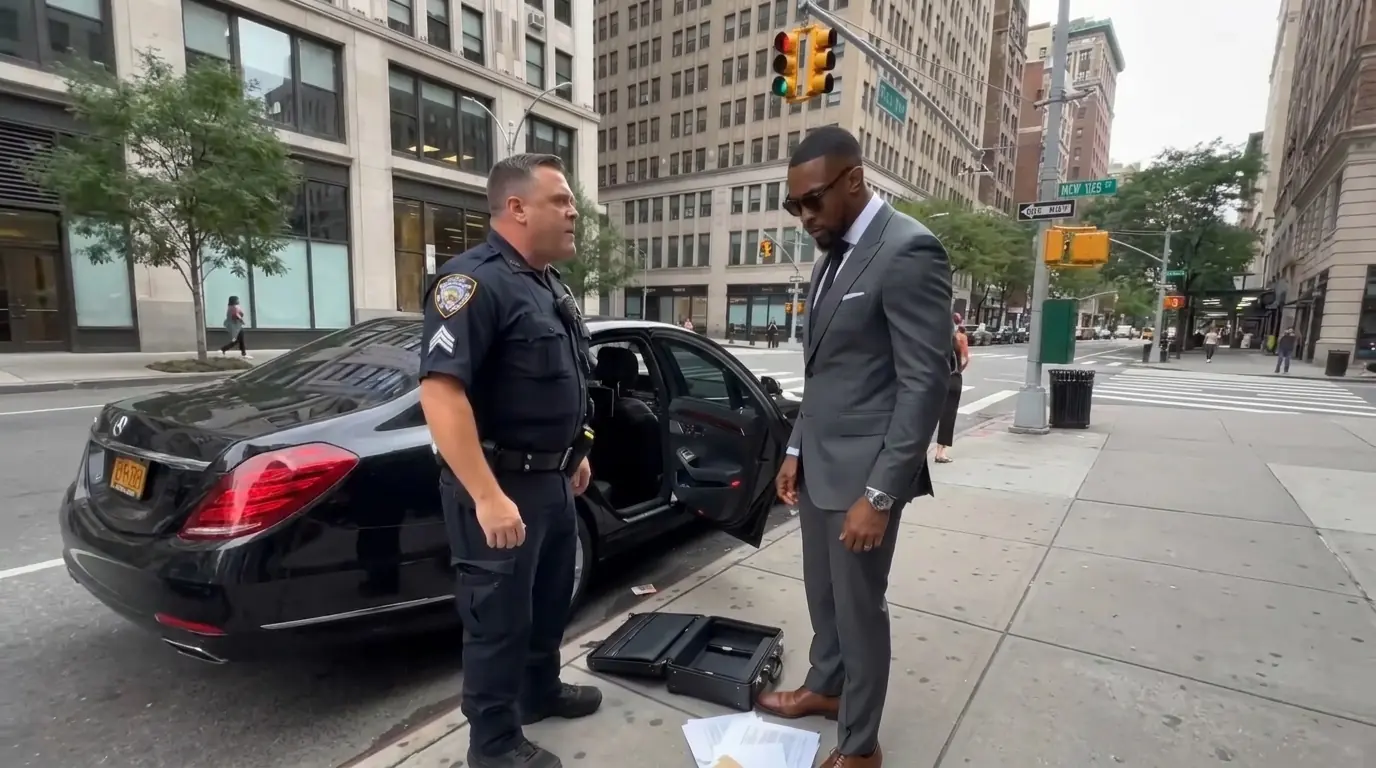 A Cop Slapped A Black Man In A Suit — Then The Badge In His Pocket Changed Everything