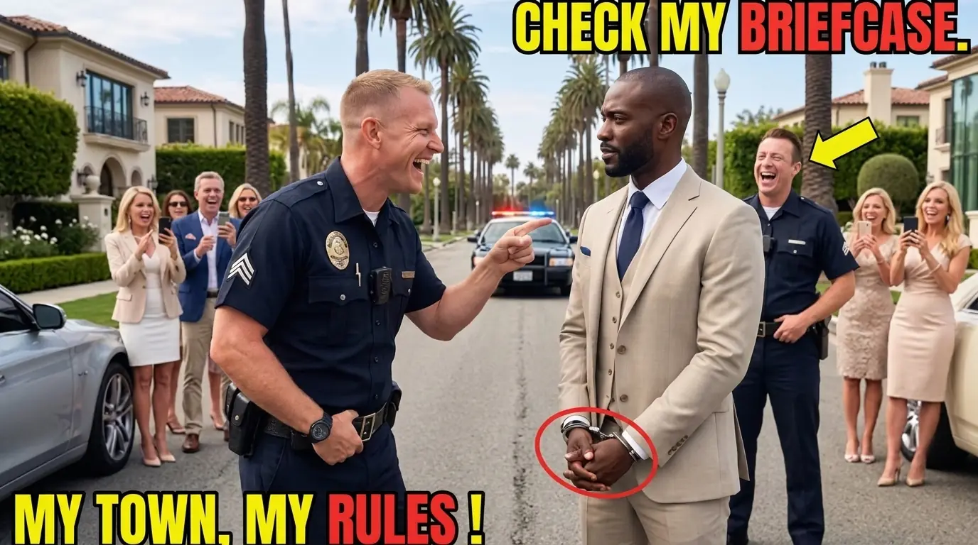 Black Man Cuffed for No Reason, But When Police Learn His True Identity, They’re Speechless