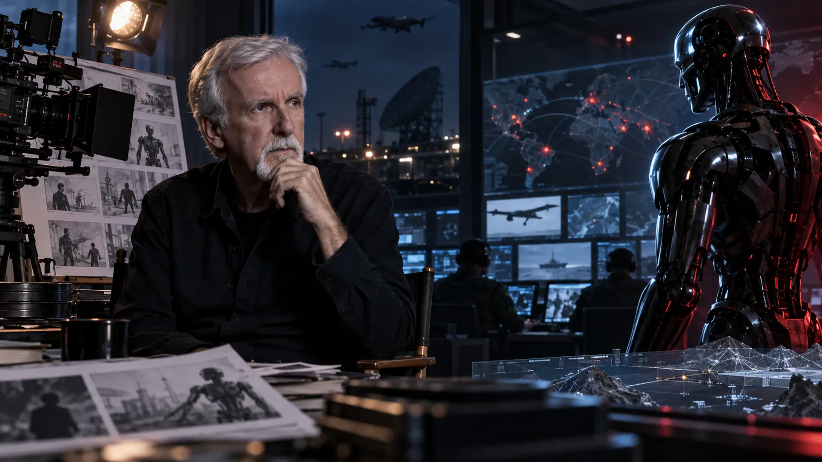 “I Warned You in 1984”: What James Cameron Actually Said About AI—and Why The Terminator Still Matters