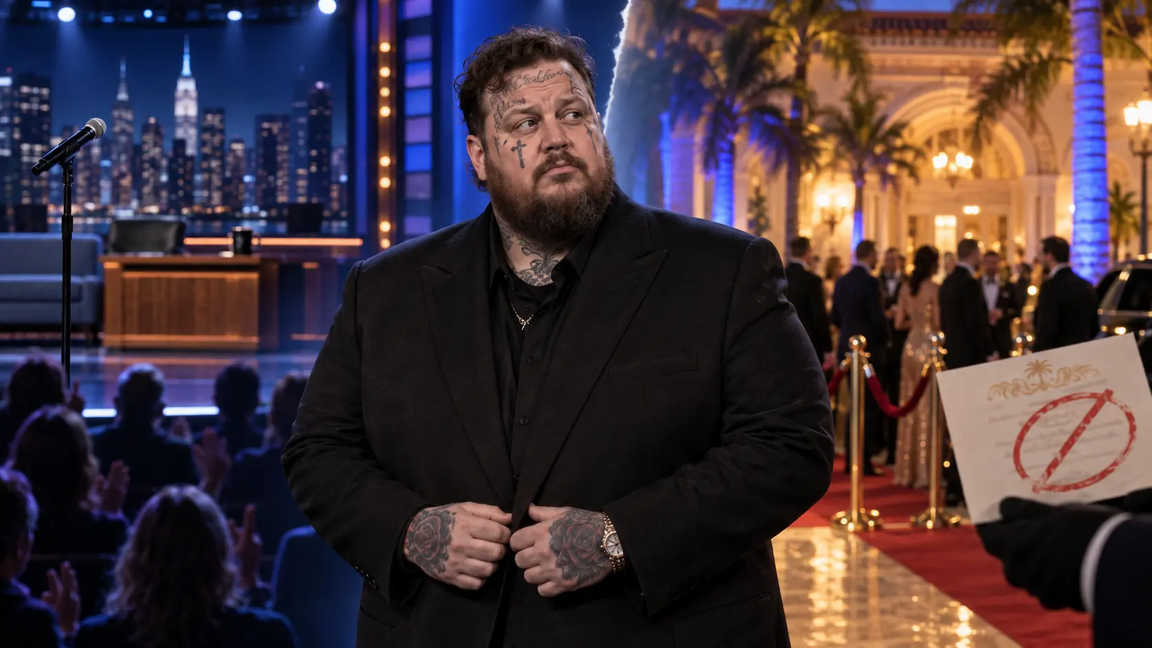 Why Jelly Roll Was Dropped From a Mar-a-Lago Fundraiser After His Trump Jokes