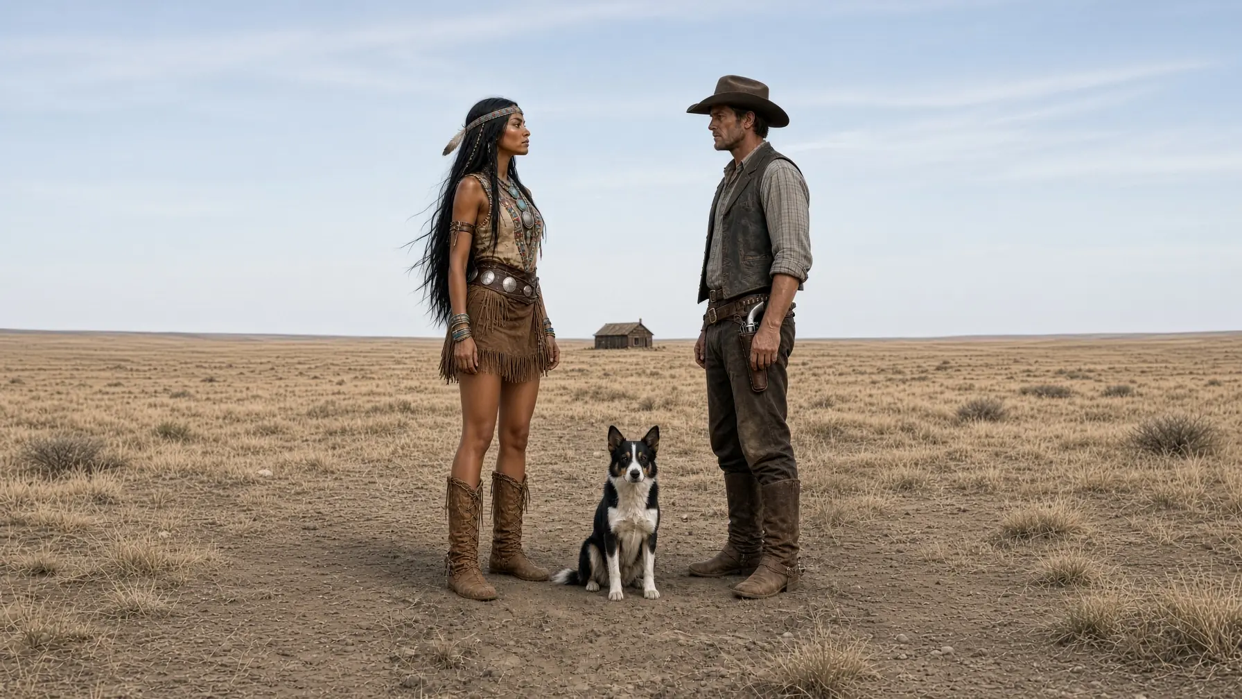 The Cowboy’s Dog Vanished for Two Nights — Then Returned With an Apache Widow Begging for Shelter