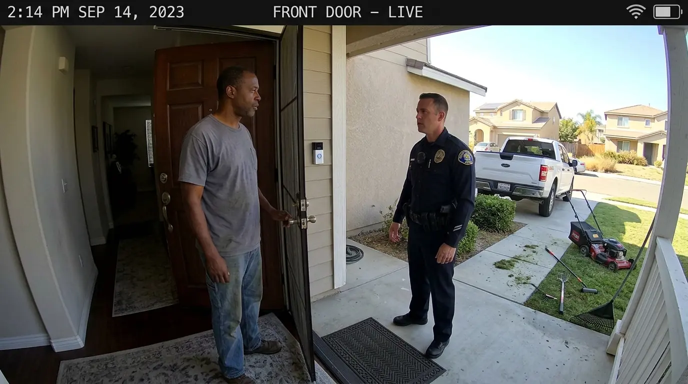 Cop Tasers Black Ex-Deputy at His Home — Ring Cam Caught Everything and Leads to $6.8M Lawsuit