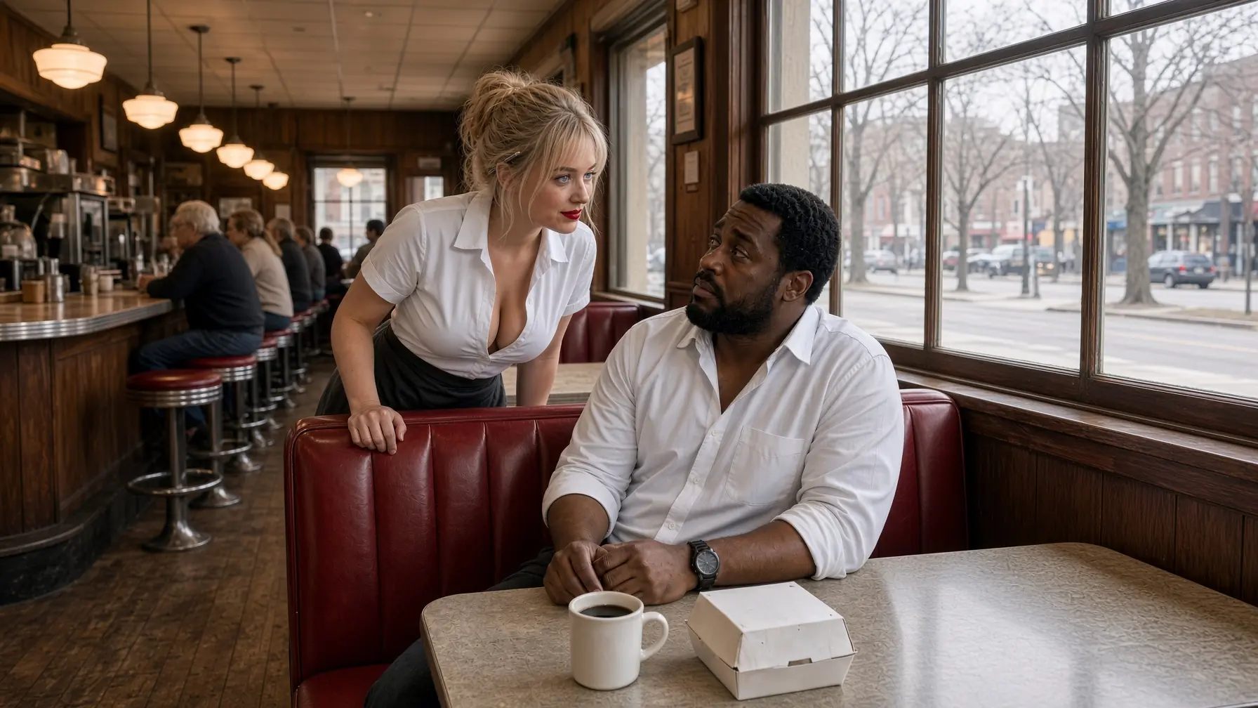 The Black Single Dad Joked, “You Look Like My Wife” She Whispered, “Maybe I Want To Be”