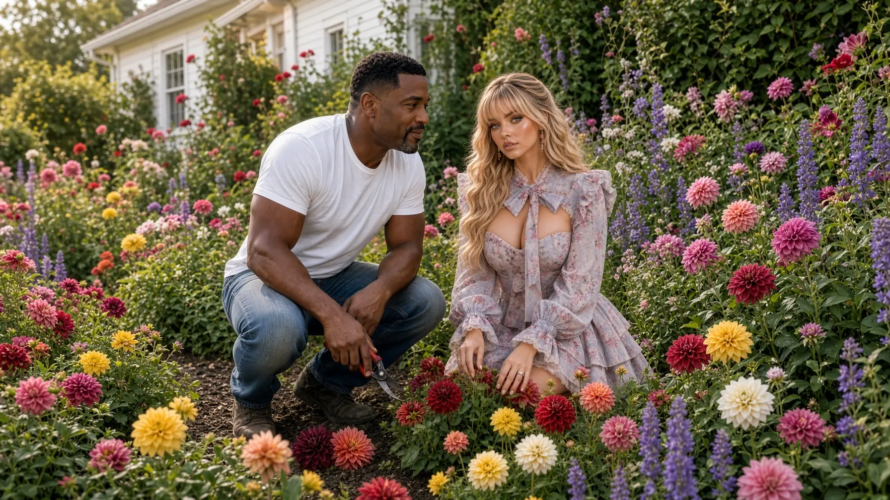 “I Thought You Were Married,” the Black Single Dad Joked She Smiled “You're Still Single？＂
