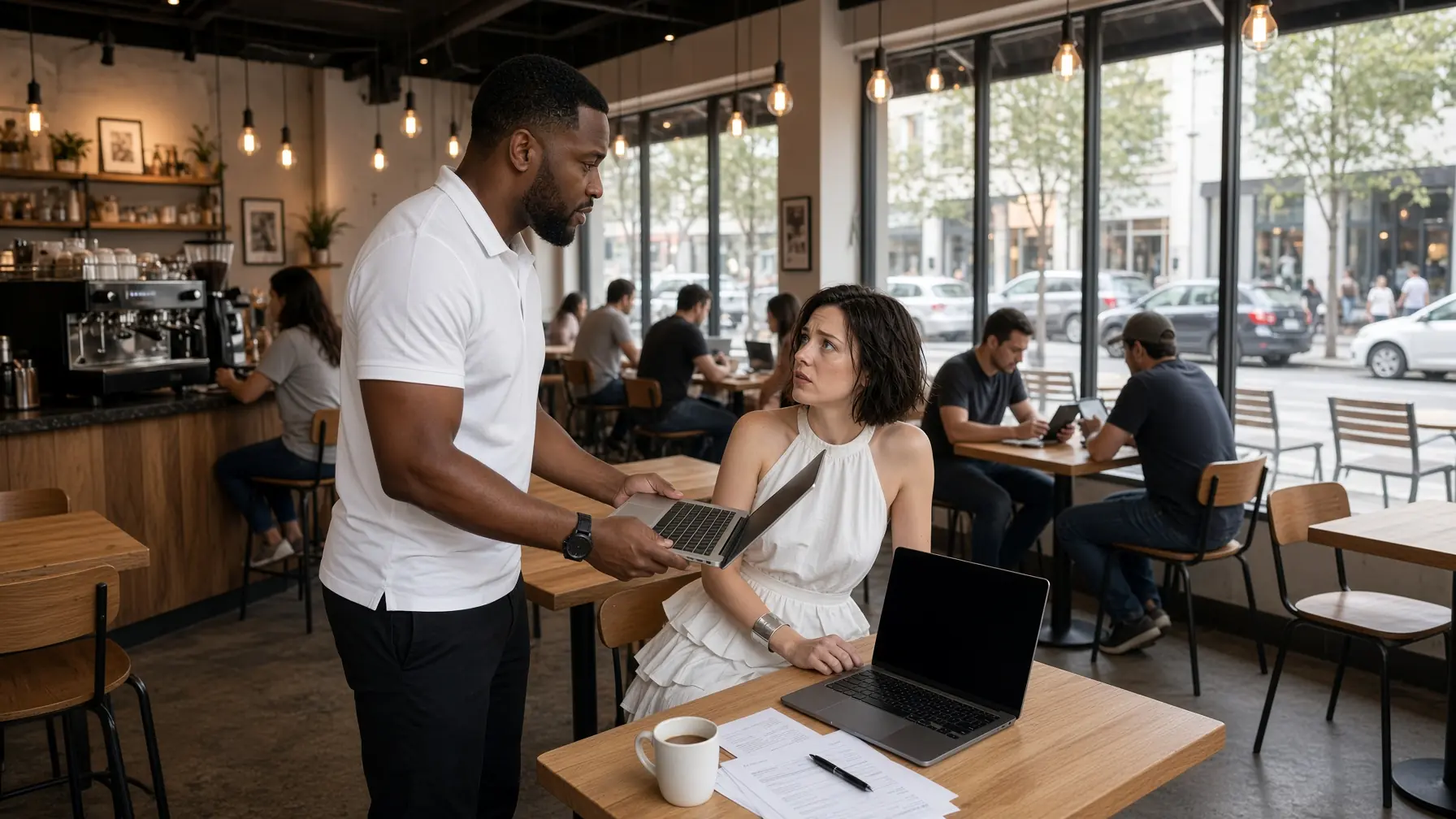 A Black Man Lent a Girl His Laptop for an Interview—Unaware She Was the CEO in Disguise