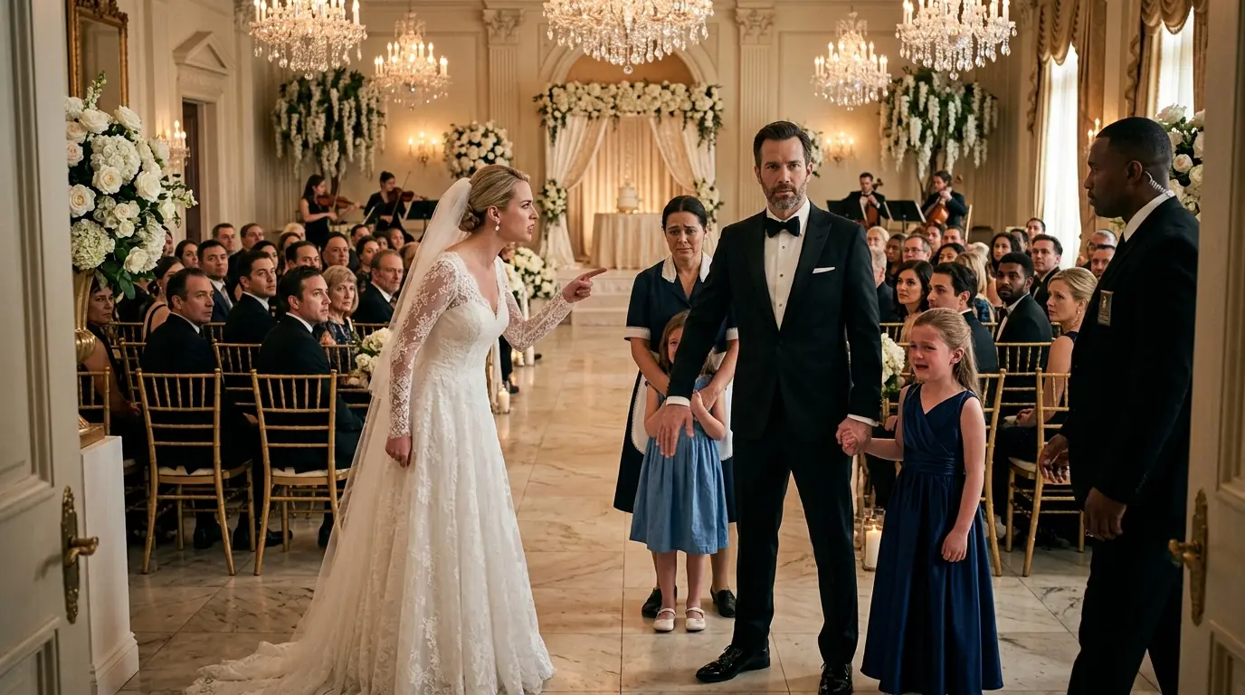 Billionaire Dad Ends His Wedding After His Fiancée Mocks a Housekeeper’s Daughter