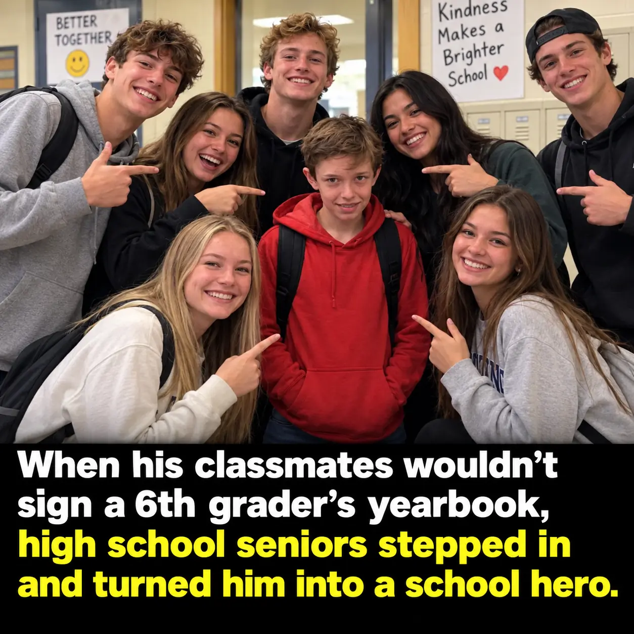 12-Year-Old Boy Was Heartbroken When No One Signed His Yearbook—Then the Next Day Changed Everything