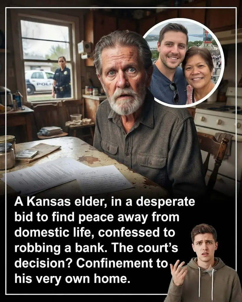 The Man Who Robbed a Bank to Escape His Wife — Only to Be Sentenced to Stay Home