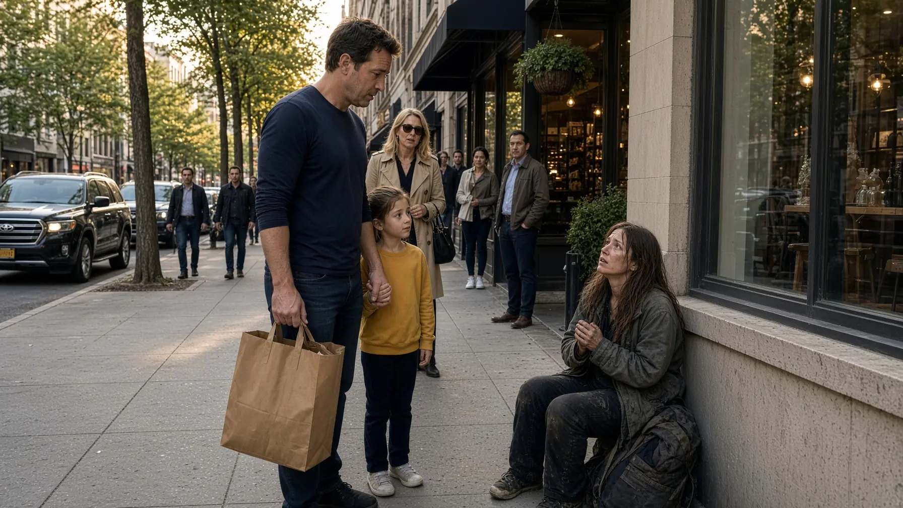 Single Dad Took a Homeless Beggar Home—The Next Morning, She Was the World's Richest Woman