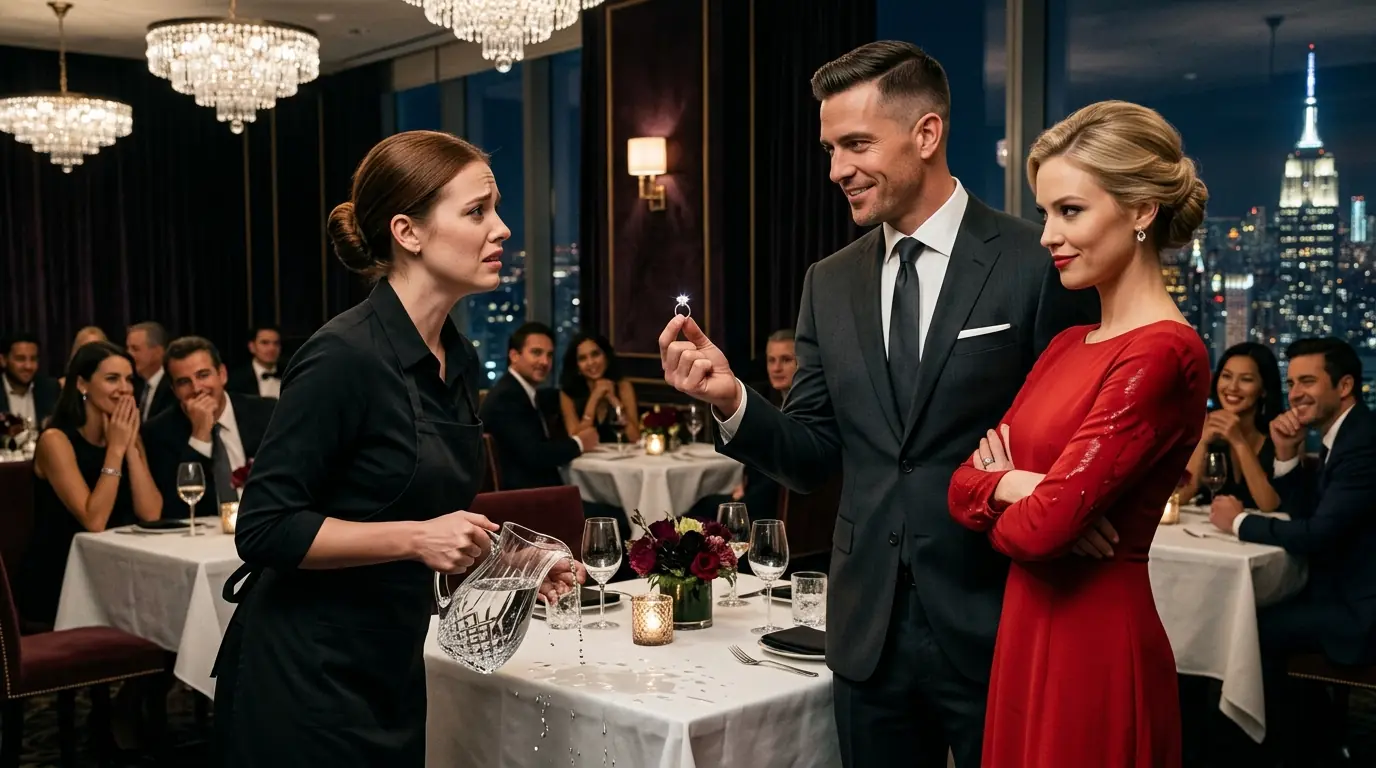 “Sing This Mozart and I’ll Marry You Billionaire Joked — Waitress’s Voice Froze Everyone
