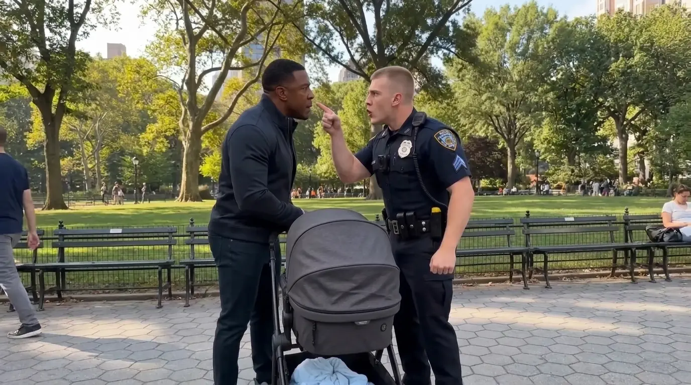 A Patrol Officer Accused A Black Father Of Stealing His Baby’s Stroller — Then His Sergeant Whispered, “Commissioner?”