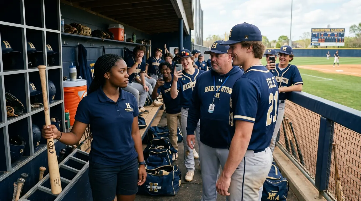 Black Girl Told Coach "I Can Strike Him Out in 3 Pitches" — Crowd Laughed Until She Won the Game
