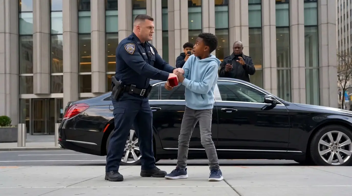 A Cop Slammed a Black Teen Outside the Courthouse—Then the Judge Stepped Out of the Black Sedan and Called Him “Son”