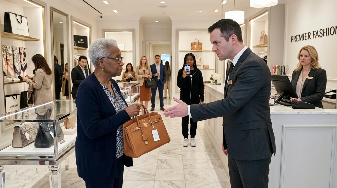 Store Manager Slapped a Black Elderly Woman — 2 Minutes Later, She Fired the Entire Management Team