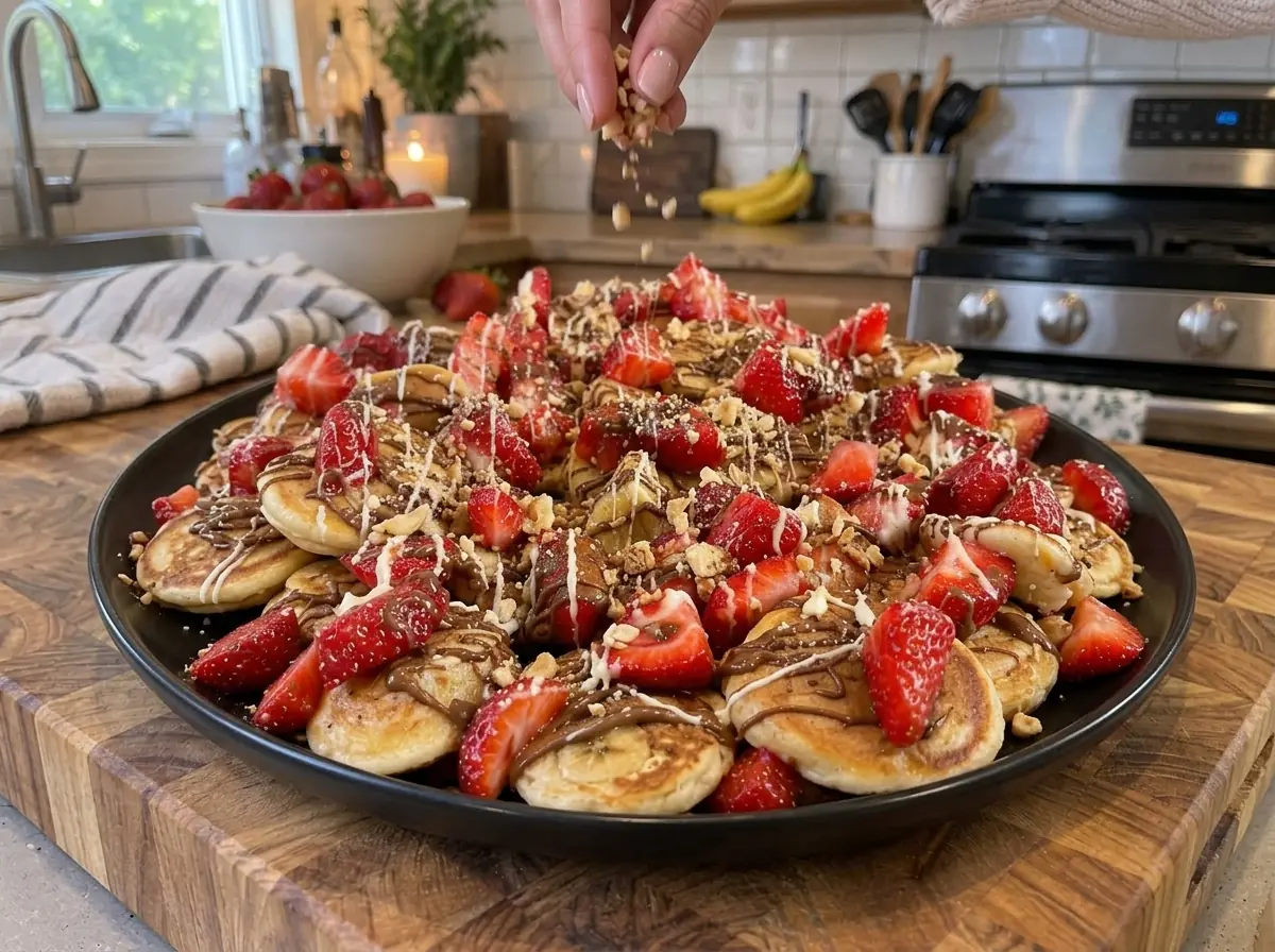 Mini Banana Pancakes – Fluffy, Fruity & Naturally Sweet