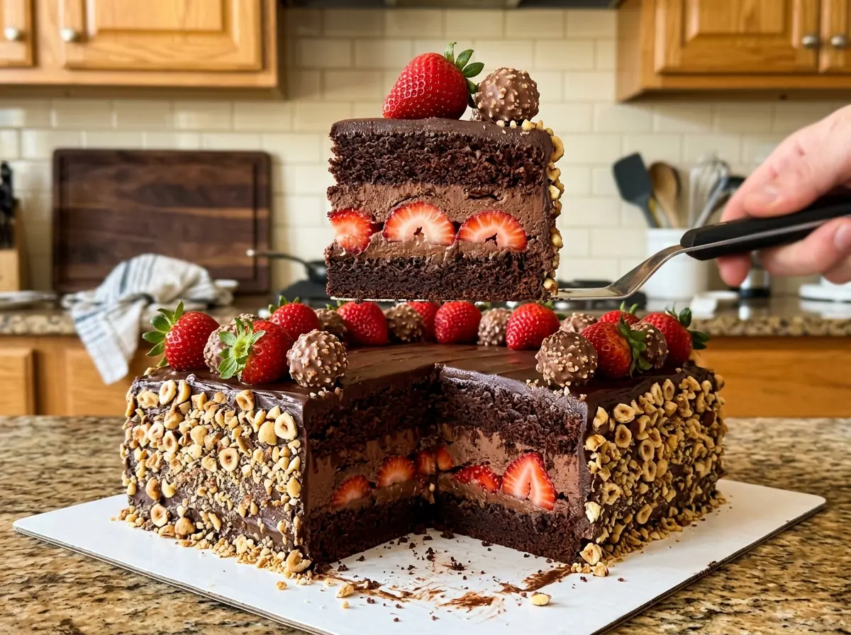 Sensation Cake – Rich Chocolate, Creamy Filling & Irresistibly Decadent
