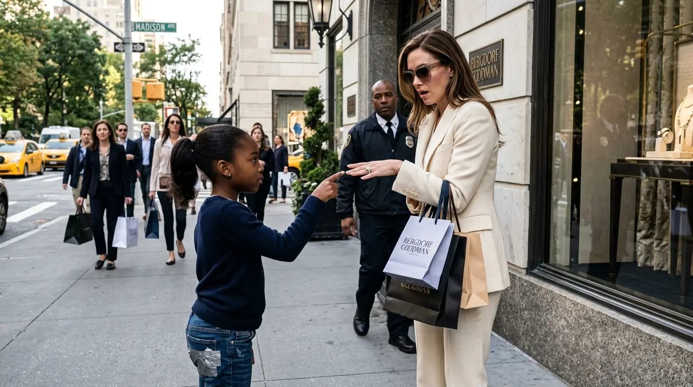 “My Mother Has This Ring,” Little Black Beggar Girl Said to the Rich Lady — Then She Discovered The Truth
