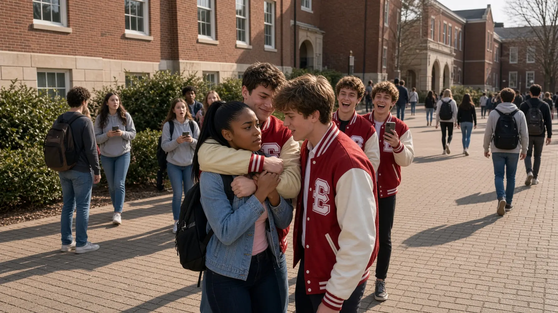 4 Frat Boys Corner Black Girl To "Teach Her A Lesson"—Unaware She's An Undefeated Black Belt