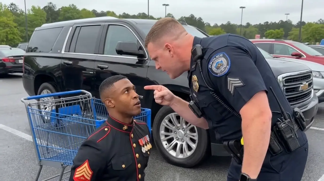 A Cop Forced A Black Soldier To Kneel In A Texas Parking Lot — Then His Police Chief Walked Up Behind Him