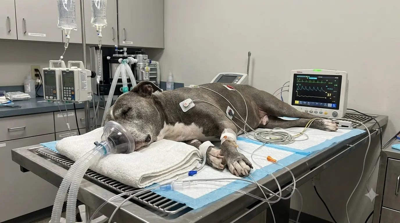 Bruno Suddenly Started Pressing His Head Into the Kennel Wall—and Staff Knew Something Was Wrong