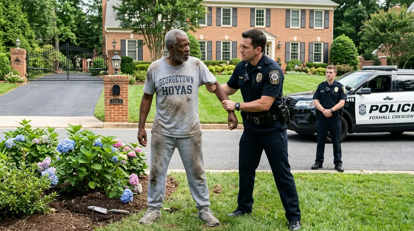 Cop Arrests Black Man Gardening Then Realizes He's the FBI Director