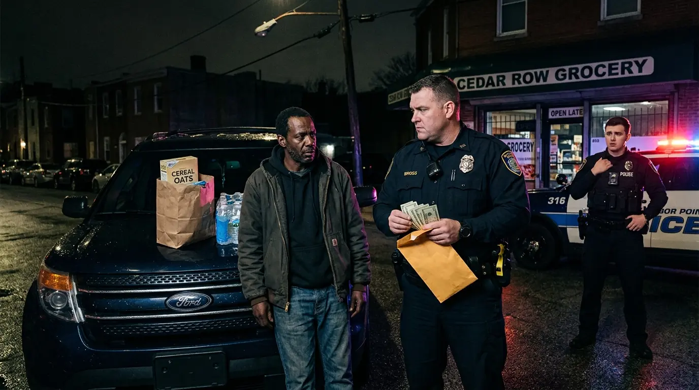 Crooked Cop Demands Money From a Single Dad — Unaware He's the New Police Chief