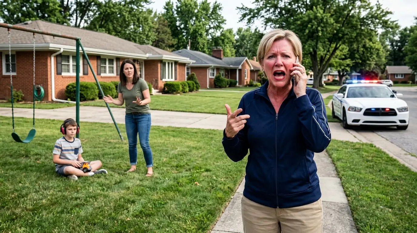HOA Karen Calls 911 Screaming That My Autistic Son Is “Possessed” — Unaware I’m Crisis Dispatch