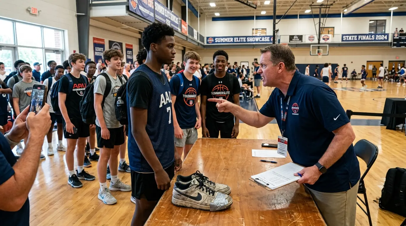 Coach Laughed at a Poor Black Kid's Torn Shoes — Then His Three-Pointers Made an NBA Scout Freeze