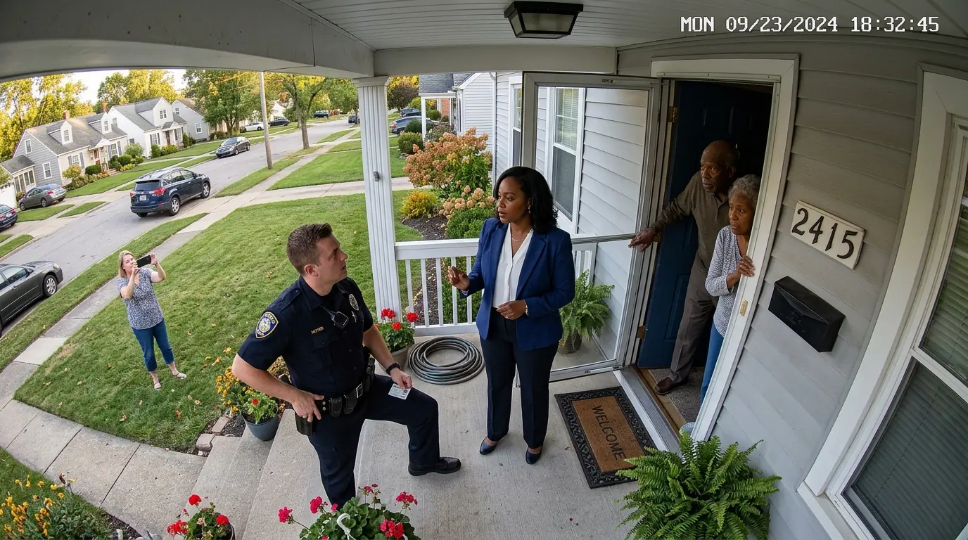 Officer Arrests Black Judge at Her Own Home — Bodycam Exposes the Truth