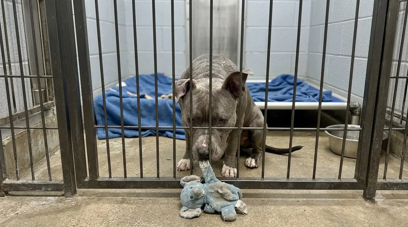 Benny Keeps Giving Every Visitor His Worn-Out Toy — Then Pulling It Back When They Walk Away