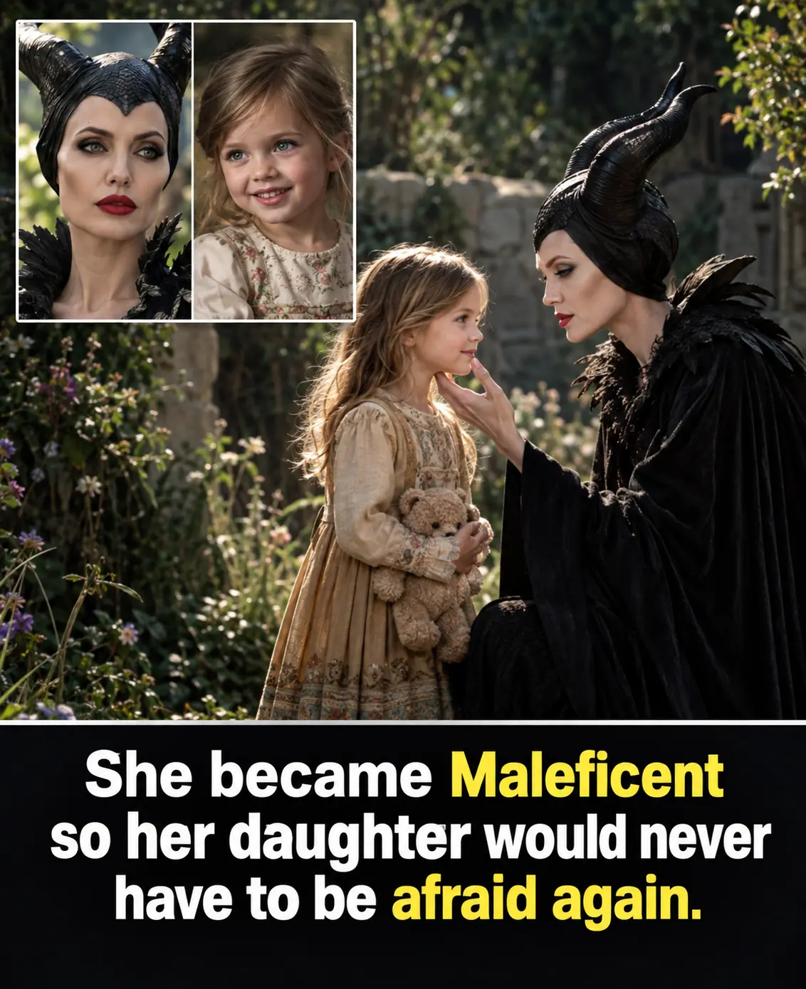 Angelina Jolie’s Maleficent Look Terrified Other Children—But to Her Daughter, She Was Just Mom