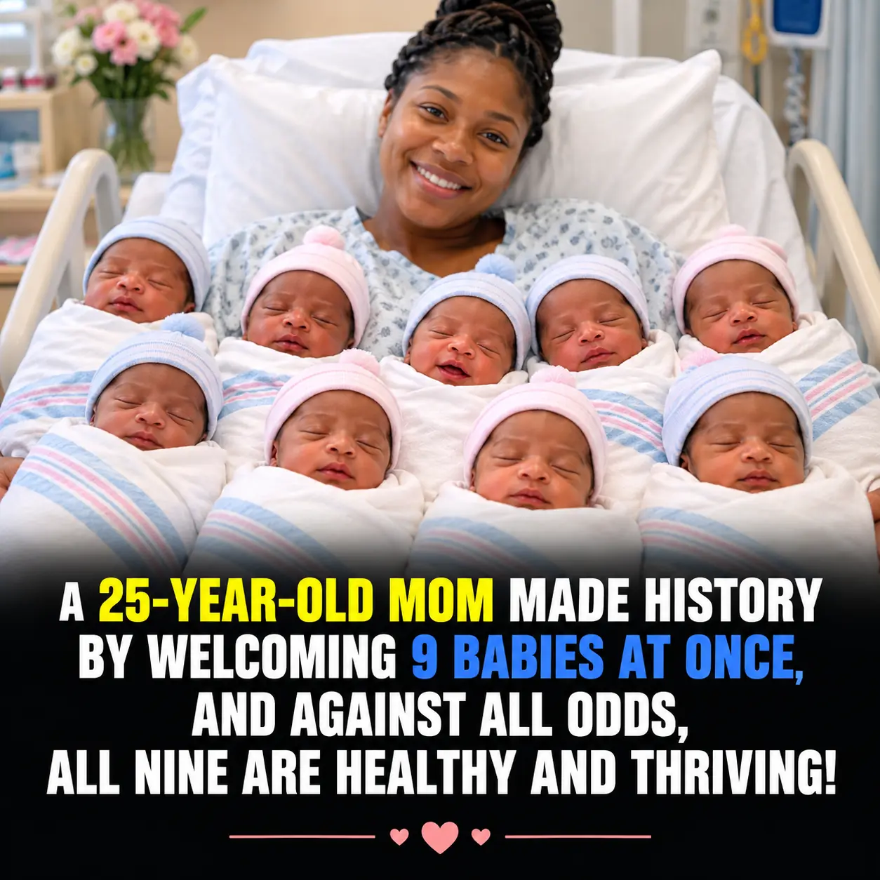 One Pregnancy, Nine Babies, Nine Survivors: The Extraordinary Birth That Made Medical History