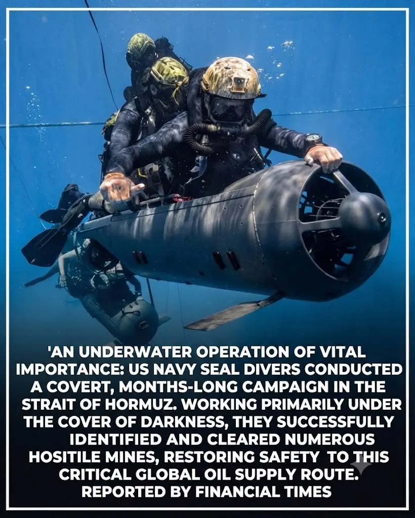 Beneath the Strait: Inside the Secret U.S. Mission to Clear Iranian Mines From Hormuz