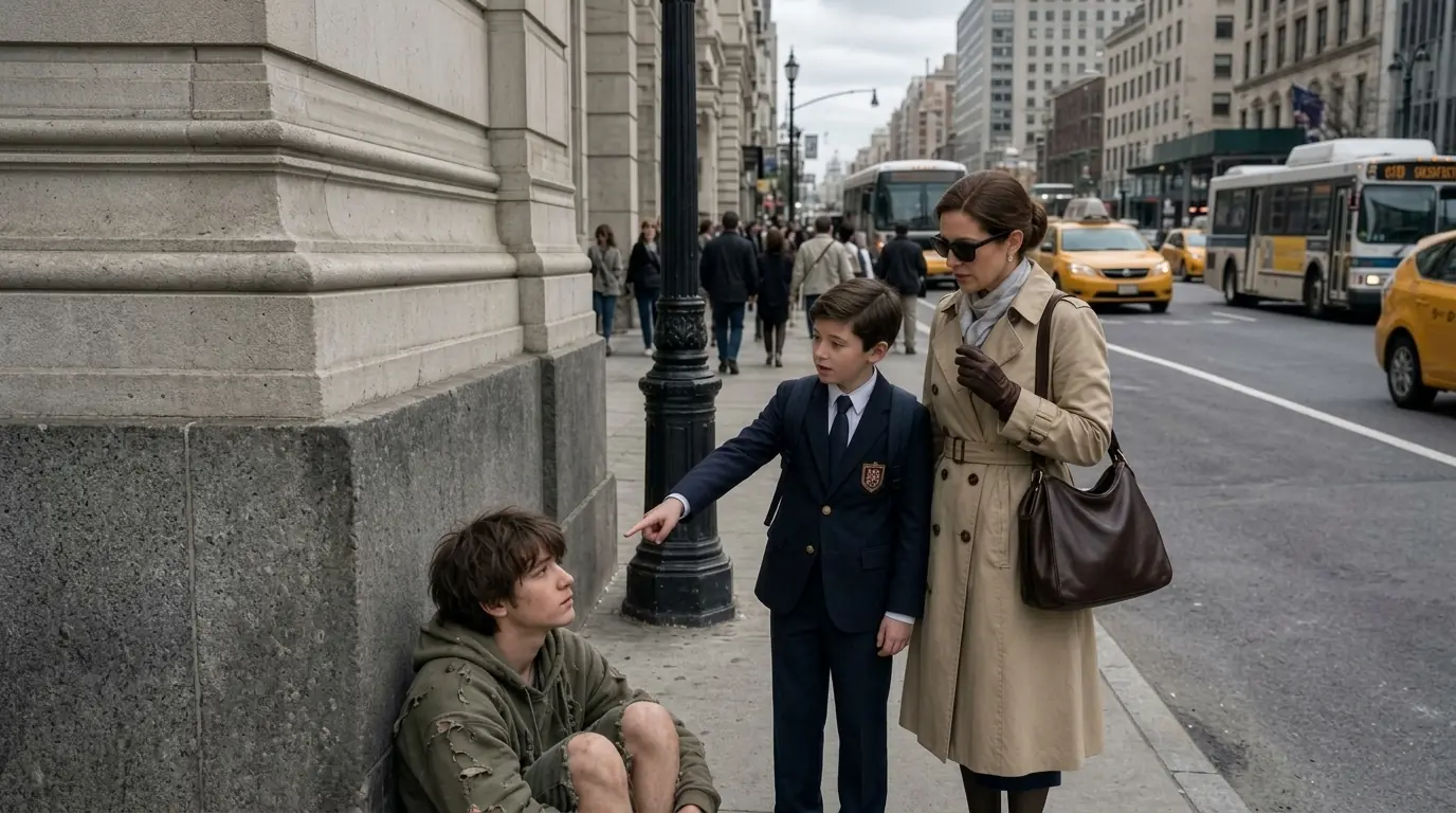 A Wealthy Mother Stopped For A Barefoot Boy In Manhattan — Then The Locket In His Hand Showed The Twin She Was Told Had Died