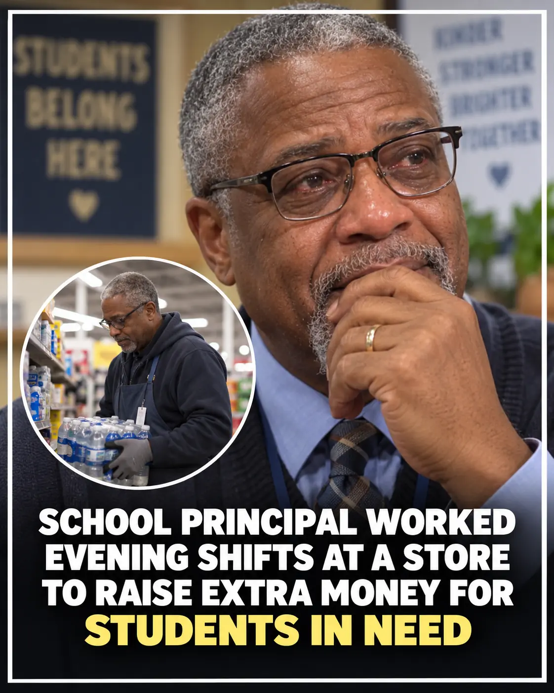 A High School Principal Worked Overnight at Walmart — Then Gave Every Dollar to Students in Need