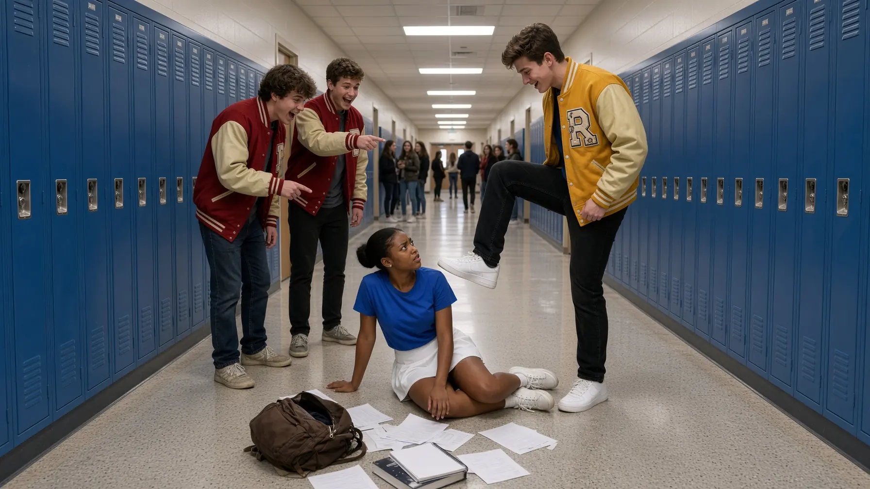 Bullies Trampled On a Black Girl Right At School—Her Father Was a Seasoned Martial Arts Master.