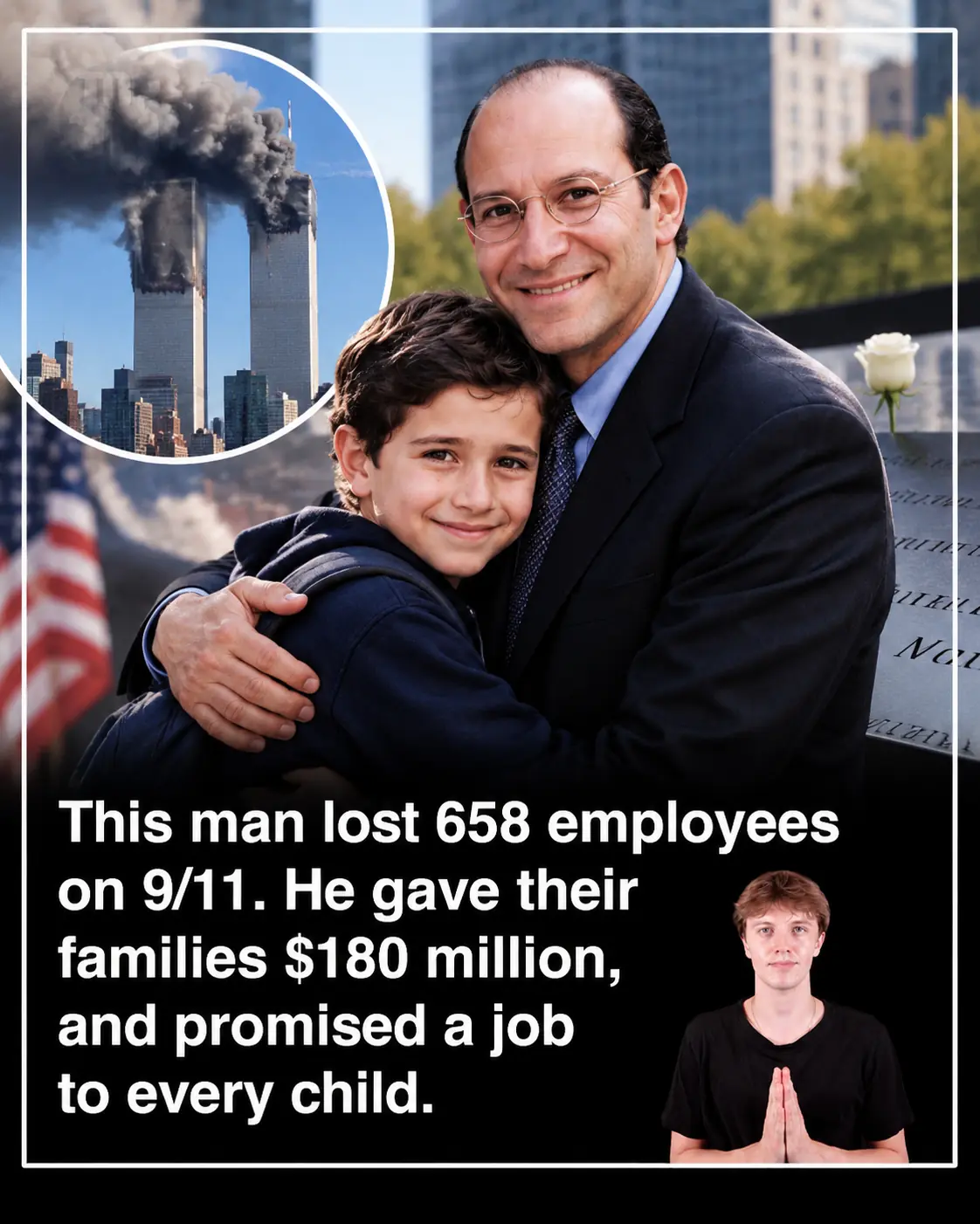 He Lost 658 Employees on 9/11, Including His Brother — Then He Made a Promise Their Families Would Never Forget