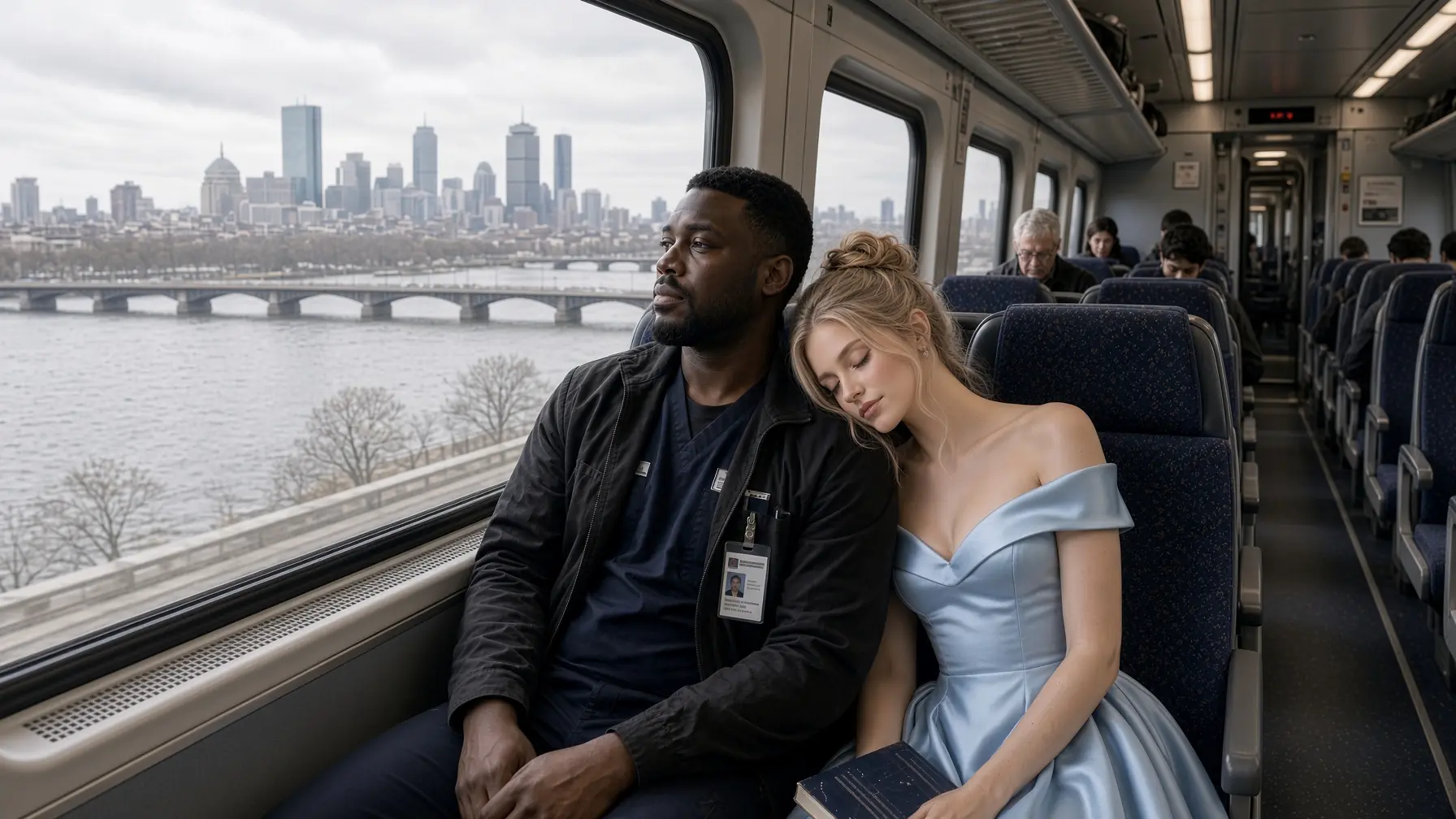 On the Train, His Coworker Slept on the Black Single Dad—Then Said, “I Wasn’t Sleeping”
