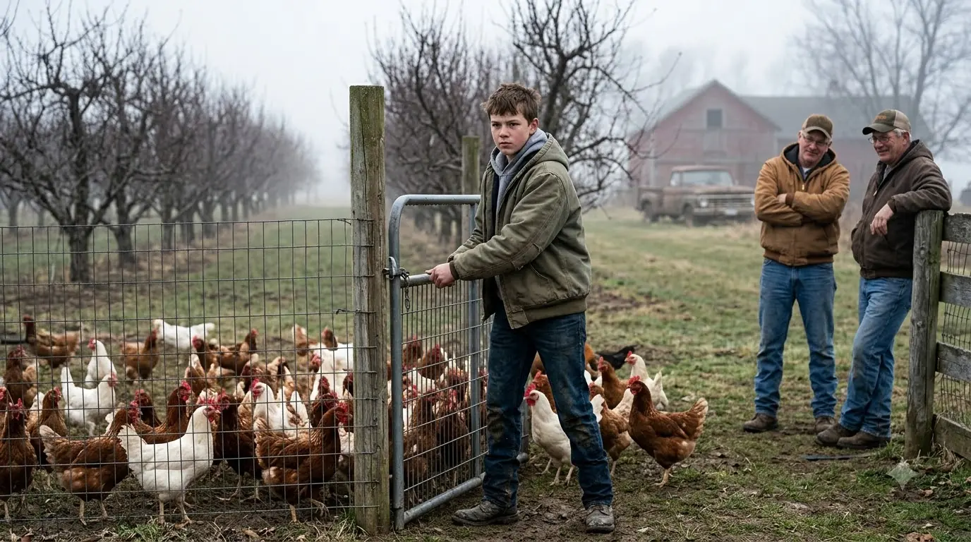 They Laughed at the Little Boy’s Chicken Orchard Idea — Three Months Later, Nobody Was Laughing